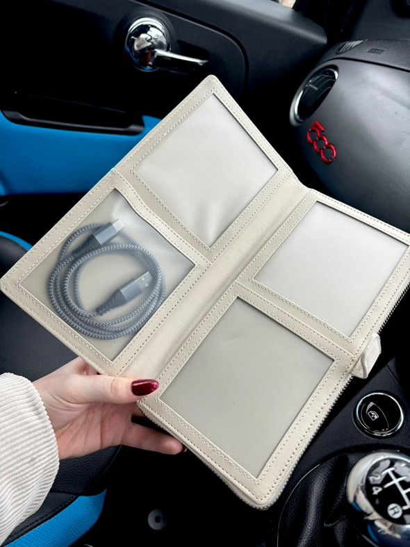 Glovebox Organiser - Cream
