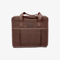 brown trunk organizer